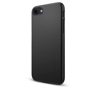 Spigen Thin Fit Apple iPhone SE(2020)/8/7 Black tok, fekete Mobil