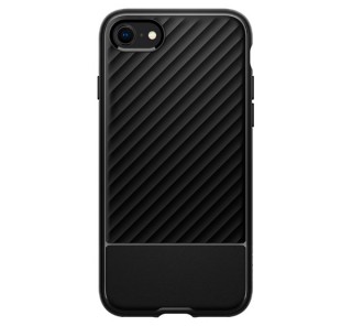 Spigen Core Armor Apple iPhone SE(2020)/8/7 Matte Black tok, fekete Mobil