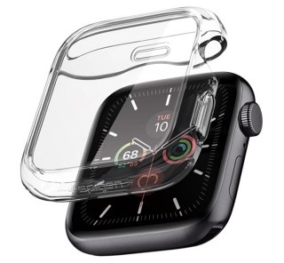 Spigen Ultra Hybrid Apple Watch S4/S5 44mm Crystal Clear tok, átlátszó (ACS00428) Mobil