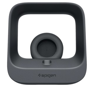 Spigen S316 2in1 Apple iPhone és Apple Watch töltő állvány, fekete Több platform
