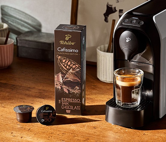 TCHIBO Cafissimo Espresso Dark Chocolate kapszula Otthon