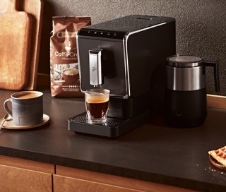 TCHIBO Esperto Caffe automata kávéfőző, antracit Otthon