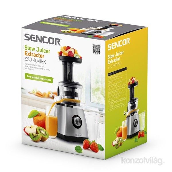 SENCOR SSJ 4041BK SLOW JUICER gyümölcsprés Otthon