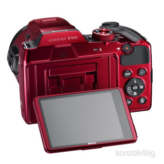 Nikon Coolpix B500 Vörös digitális fényképezogép Fényképezőgépek, kamerák