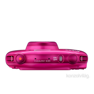 Nikon Coolpix W100 Rózsaszín digitális fényképezőgép Fényképezőgépek, kamerák