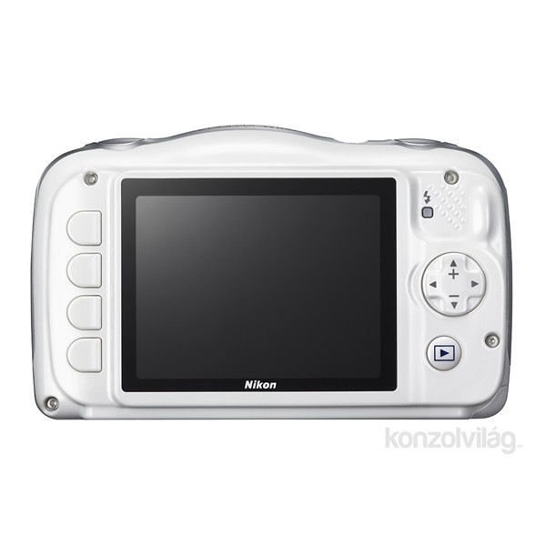 Nikon Coolpix W100 Fehér digitális fényképezőgép hátizsák kit Fényképezőgépek, kamerák