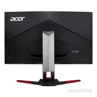 Acer 31,5" Predator Z321QUbmiphzx LED HDMI DisplayPort G-Sync 144Hz-es multimédiás ívelt gamer monitor PC