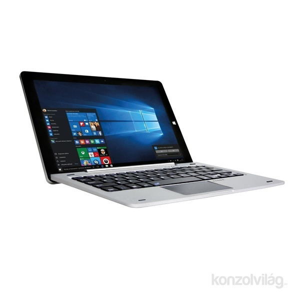 Kiano Intelect X3 HD 10,1"/Intel Atom Z8350/2GB/32GB/Int. VGA/Win10/ezüst laptop PC