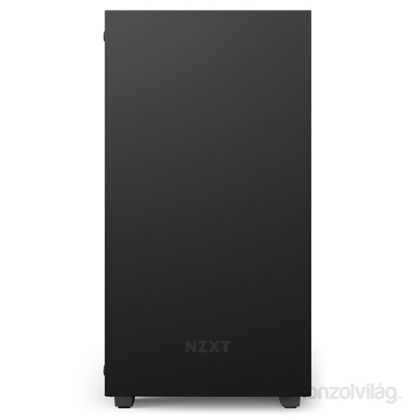 NZXT H400I Smart Fekete-Vörös (Táp nélküli) ablakos mATX ház PC