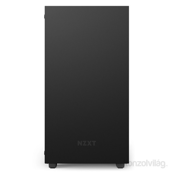 NZXT H400I Smart Fekete-Kék (Táp nélküli) ablakos mATX ház PC