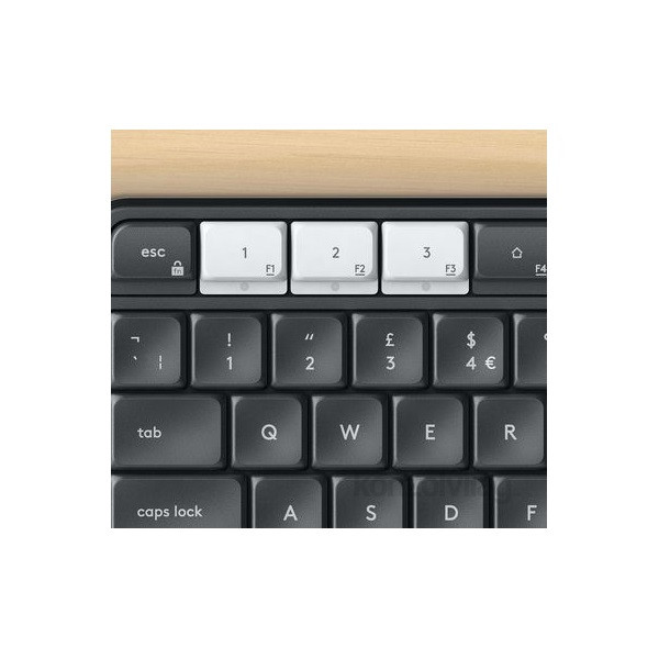 Logitech K375s Multi-device fekete Bluetooth állvány és billentyűzet Fényképezőgépek, kamerák