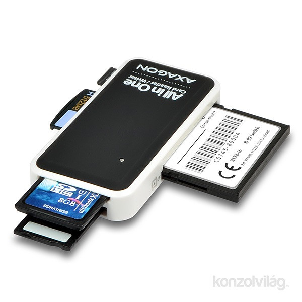 Axagon CRE-X1 USB 2.0 SD/microSD/MS/CF/XD kártyaolvasó PC