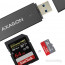 Axagon CRE-S2 USB 3.0 Type-A, slim SD/microSD kártyaolvasó thumbnail