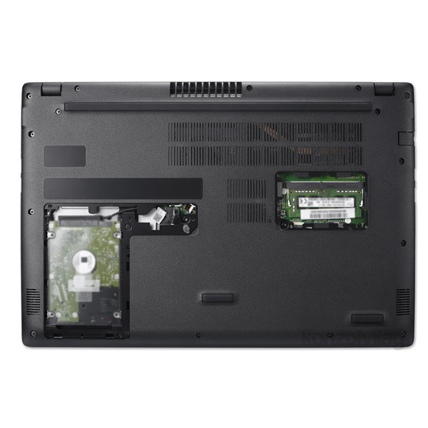 Acer Aspire A315-21-27G4 15,6"/AMD E2-9000/4GB/1TB/Int. VGA/fekete laptop PC