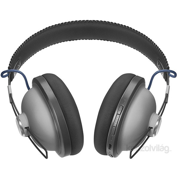 Panasonic RP-HTX80BE-H sötétszürke Bluetooth design fejhallgató headset PC