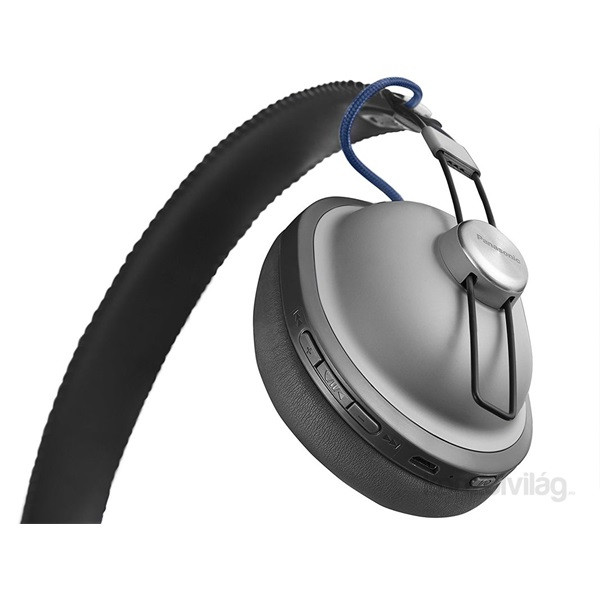 Panasonic RP-HTX80BE-H sötétszürke Bluetooth design fejhallgató headset PC