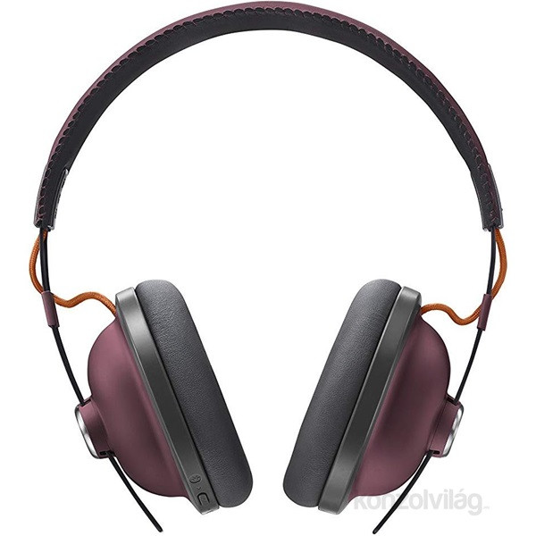 Panasonic RP-HTX80BE-R bordó Bluetooth design fejhallgató headset PC