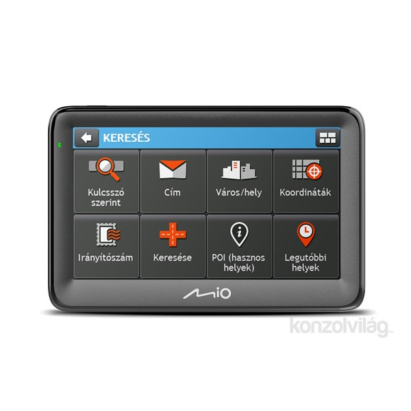 Mio Pilot 15 Full Europe LM 5" GPS autós navigáció PC