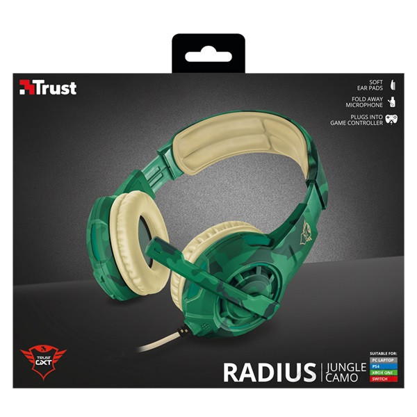 Trust GXT 310 Radius Gaming Headset Black PC