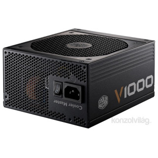 Cooler Master V1000 1000W PFC 12 cm ventilátorral dobozos moduláris tápegység PC