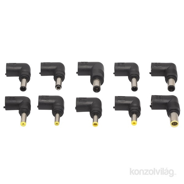 Delight Univerzális 90W laptop/notebook töltő adapter tápkábellel PC