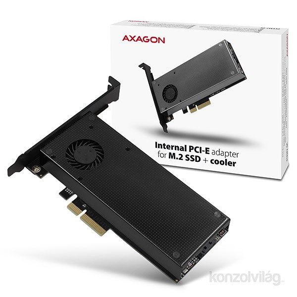 RAID AXAGON PCEM2-DC PCIe NVMe+NGFF M.2 adapter PC