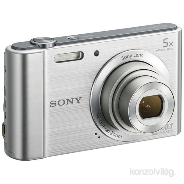 PHOTO Sony Cyber-Shot DSC-W800 - Ezüst Fényképezőgépek, kamerák