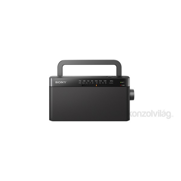 Sony ICF-306 Rádió Black Audio