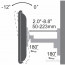 MOUNT-WALL Sbox LCD-901 13"-30" dönthető, forgatható, karos fali konzol thumbnail