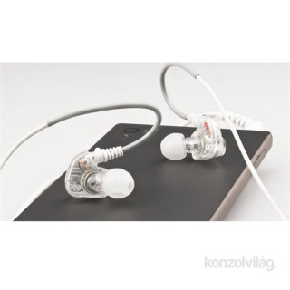 Brainwavz XF-200 In-Ear színtelen fülhallgató headset Mobil