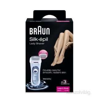 Braun Silk&Soft LadyShaver LS5160 noi borotva elemes Otthon
