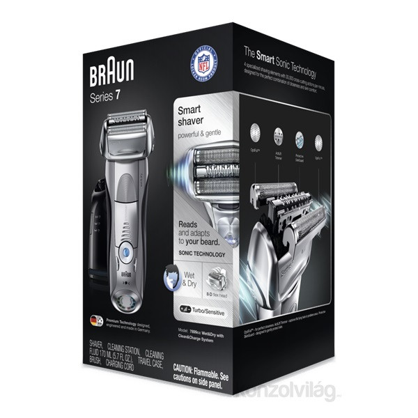Braun 7-7899cc WD férfi borotva Otthon