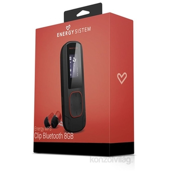 Energy Sistem EN 426492 Bluetooth-os 8GB fekete/korall MP3 lejátszó PC