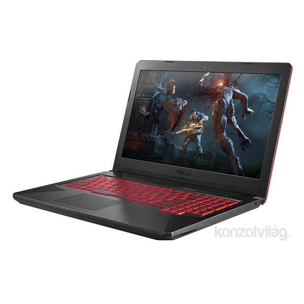 ASUS ROG TUF FX504GD-E41055 15,6" FHD/Intel Core i7-8750H/8GB/1TB/GTX 1050 OC 4GB/fekete laptop PC