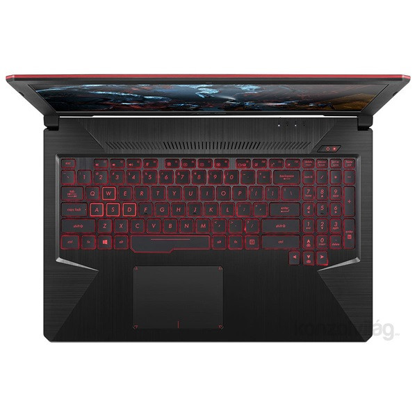 ASUS ROG TUF FX504GD-E41055 15,6" FHD/Intel Core i7-8750H/8GB/1TB/GTX 1050 OC 4GB/fekete laptop PC