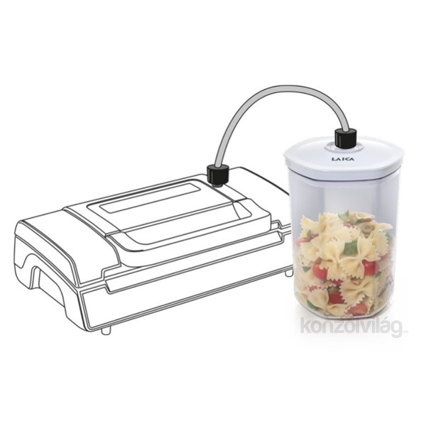 Laica VT3304 vákuum tároló/marináló BPA mentes henger Otthon