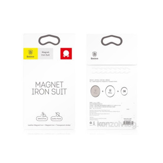 Baseus Magnet iron Suit  2db Silver Mobil