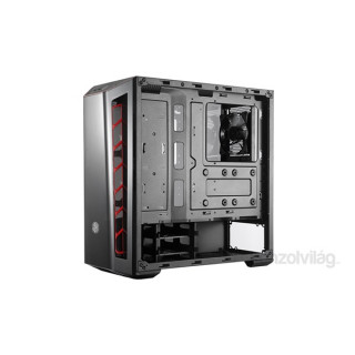 Cooler Master MasterBox MB520 fekete-piros mATX ház PC