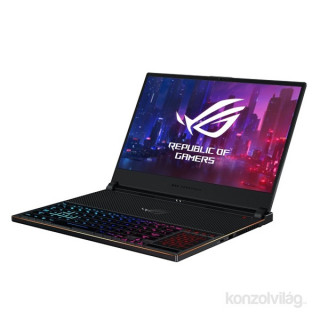 ASUS ROG Zephyrus S GX531GX-ES005T 15,6" FHD/Intel Core i7-8750H/24GB/1TB SSD/RTX 2080 8GB/Win10/fekete laptop PC