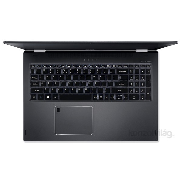 Acer Spin 5 SP515-51N-83EF 15,6" FHD IPS/Intel Core i7-8550U/8GB/256GB+1TB/Int. VGA/Win10/szürke laptop PC