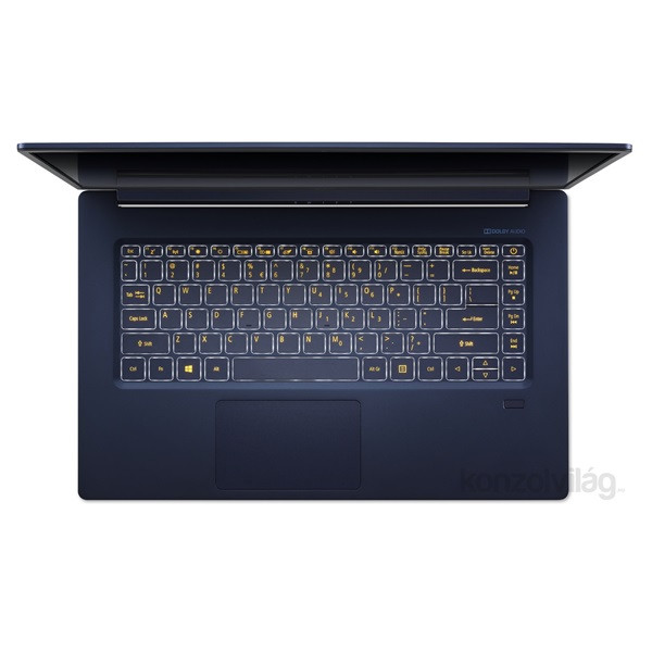 Acer Swift 5 SF515-51T-52P4 15,6" FHD IPS/Intel Core i5-8265U/8GB/256GB/Int. VGA/Win10/kék laptop PC