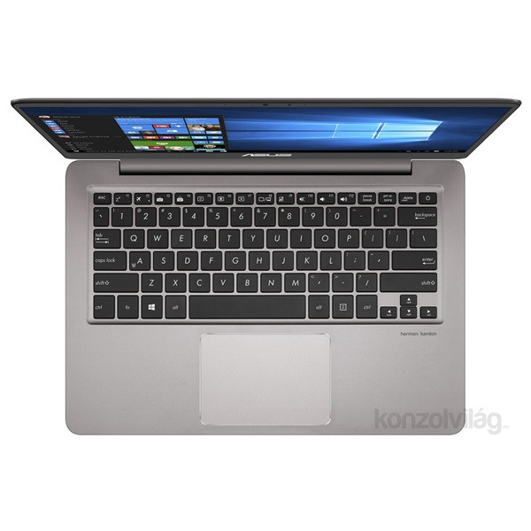 ASUS ZenBook UX410UA-GV636T 14" FHD/Intel Core i7-7500U/16GB/256GB/Int. VGA/Win10/szürke laptop PC