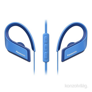 Panasonic RP-BTS35E-A kék vízálló Bluetooth sport fülhallgató headset Mobil