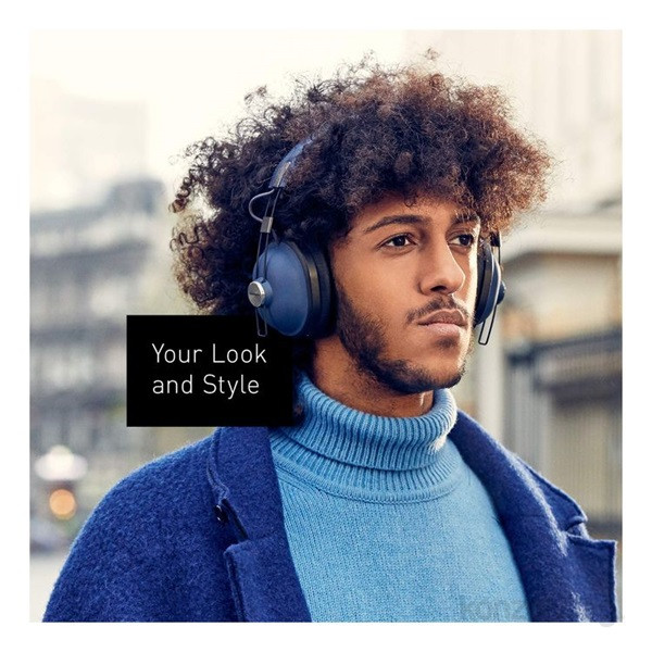 Panasonic RP-HTX90NE-A kék Bluetooth zajszűrős fejhallgató headset PC
