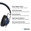 Panasonic RP-HTX90NE-A kék Bluetooth zajszűrős fejhallgató headset thumbnail