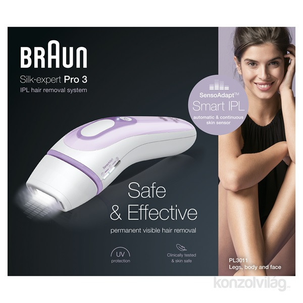 Braun SILK-EXPERT IPL PL3012 villanófényes szőrtelenítő Otthon