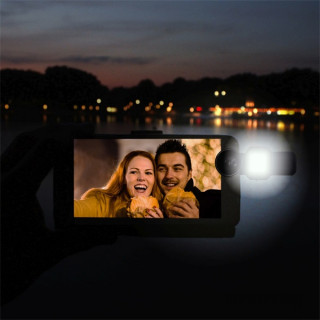 Quazar Mobile Lens 4X LED arany szelfi lencse szett PC