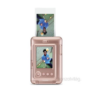 Fujifilm Instax Mini LiPlay rózsaszín hibrid fényképezogép Fényképezőgépek, kamerák