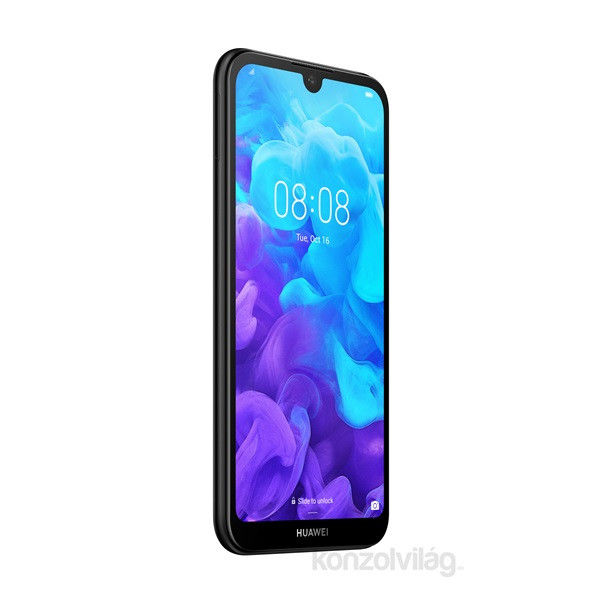 Huawei Y5 2019 5,45" LTE 16GB Dual SIM fekete okostelefon Mobil