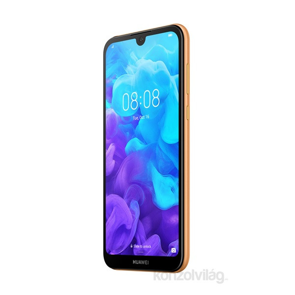 Huawei Y5 2019 5,45" LTE 16GB Dual SIM barna okostelefon Mobil
